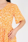 Платье 2598 оранжевый