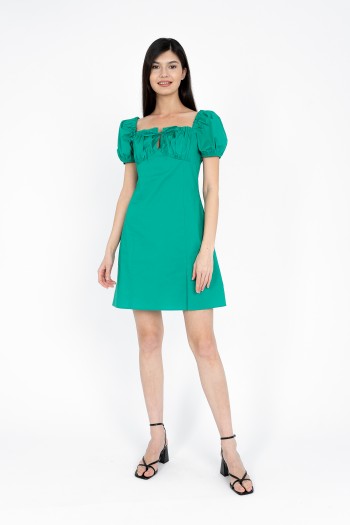 Платье DR 22-2257 зеленый