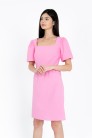 Платье DR 21-2186 розовый