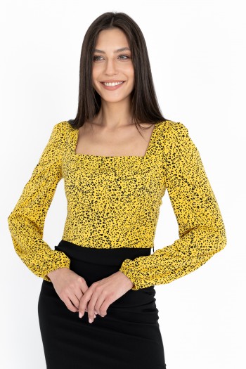 Блуза BL 21-3169 желтый