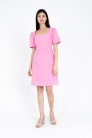 Платье DR 21-2186 розовый