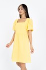 Платье DR 21-2186 желтый